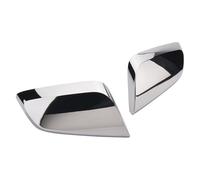Wing Mirror Cover For Chevrolet Impala 2014-2020 ABS Chrome Clip On Mirror Covers Overlays Trims Shells Top Half Side Mirror Cover Side Mirror Shell Accessories