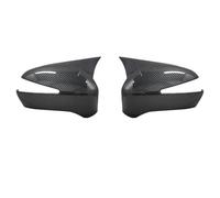 Wing Mirror Cover For CIVIC 8th Gen 2006-2012 FD6 2 Pieces ABS Plastic Bat Style Mirror Covers Caps Rearview Piano Black Side Mirror Shell Accessories