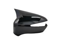 Wing Mirror Cover For CIVIC 8th Gen 2006-2012 FD6 2 Pieces ABS Plastic Bat Style Mirror Covers Caps Rearview Piano Black Side Mirror Shell Accessories