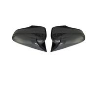 Wing Mirror Cover For Clio 4 2012 2013 2014 2015 2016 2017 2018 2019 2PIECES Side Rear View Mirror Cap Cover Carbon Fiber Gloss Black Mirror Covers Caps(Carbon Fiber)