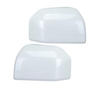 Wing Mirror Cover For F150 2015-2020 Replacement With Buckle White Door Wing Mirrors Housing Cars Side Rearview Mirror Cover Cap Door Wing Mirror Cover(1 pair)