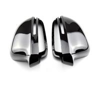 Wing Mirror Cover For Fit A3 A4 B8 A5 A6 A8 S8 Q3 8T0 857 527 Side Wing Rearview Mirror Cover Cap Casing Without Assist(Bright black)