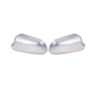 Wing Mirror Cover For Golf For R32 For GTI For Rabbit 2004 Rhyming Chrome Plating Rearview Mirror Cap Wing Side Mirror Cover Housing Mirror Cap Replacement(Sliver Pair)