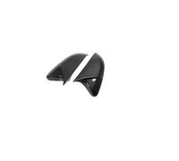 wing mirror cover For Honda Civic Car Rearview Side Mirror Cover Wing Cap ABS Carbon Fiber/Gloss Black 2016-2020 Decorative(M Style Carbon Look)