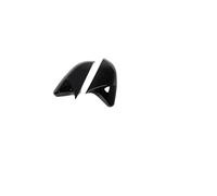 wing mirror cover For Honda Civic Car Rearview Side Mirror Cover Wing Cap ABS Carbon Fiber/Gloss Black 2016-2020 Decorative(M Style Gloss Black)