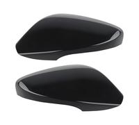 Wing Mirror Cover For Hyundai For Elantra 2011 2012 2013 2014 2015 2016 With Turn Signal Light Hole Rearview Side Mirror Cover Caps Bright Black Side Wing Mirror Cover(1 pair)