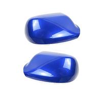 Wing Mirror Cover for Mazda 3 M3 2003 2004 2005 2006 2007 2008 2009, Car Door Rearview Mirror Cap Outer Shell Replacement Left Right Side, Blue-1 Pair