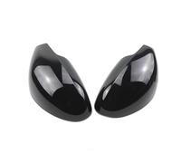 Wing Mirror Cover For Seat For Leon MK1 1M 1999-2006 Car Rearview Mirror Cover Side Wing Protect Frame Covers Trim Carbon Look And Bright Black Side Wing Mirror Cover(Black)