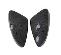 Wing Mirror Cover For Volkswagen For VW TCross 2018-2023 Carbon Car Rearview Mirror Cover Trim Door Side Wing Mirrors Covers Cap(Carbon Fiber)