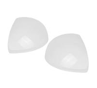 Wing Mirror Cover For VW For Tiguan 2010-2016 5N0857537 5N0857538 Replacement Side Door Wing Mirror Cover Rearview Mirror Shell Door Wing Mirror Cover(2xWhite Left Right)