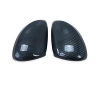 Wing Mirror Cover For VW For Tiguan 2017 2018 2019 2020 2021 2022 2023 Rearview Mirror Cover Trim Side Wing Mirrors Covers Cap Accessories Car Rearview Mirror Covers(Carbon fiber)