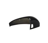 Wing Mirror Cover For VW For Touareg 2019-2024 Auto Left Right Black Paint Rearview Mirror Cover Wing Mirror Shell Cap Mirror Cover Cap(Lane assist L)