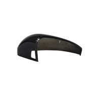 Wing Mirror Cover For VW For Touareg 2019-2024 Auto Left Right Black Paint Rearview Mirror Cover Wing Mirror Shell Cap Mirror Cover Cap(Lane assist R)