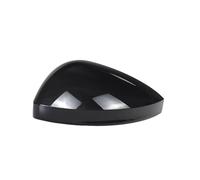 Wing Mirror Cover For VW For Touareg 2019-2024 Auto Left Right Black Paint Rearview Mirror Cover Wing Mirror Shell Cap Mirror Cover Cap(No Lane assist L)