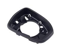 Wing Mirror Cover Frame, EVURU Door Wing Mirror Glass Frame Surround Trim Left/Right Side For Ford Mondeo MK5 2013 2014 2015 2016 2017 2018 2019 (Size : Black Right)