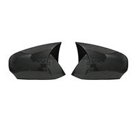 Wing Mirror Cover Mirror Covers Caps RearView Case Gloss Black For Fluance 2010-2016 Bat Style Abs Plastic Rearview Side Cap(OneColor)