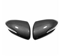 Wing Mirror Covers Caps Compatible With Kia For Stonic 2017 2018 2019 2020 2022 Door Rearview Mirror Cap Cover Car Side Trims Protector Sticker ABS Carbon Fiber