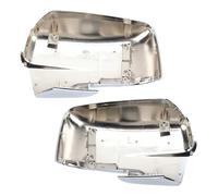 Wing Mirror Covers Caps Fits for Dodge For RAM 1500 2009 2010 2011 2012 2013 2014-2018 Electroplated Wing Mirror Cover Car Accessories Side Door Cap(1 pair)(1 pair)