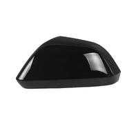 Wing Mirror Covers Caps For Lincoln For MKZ 2006-2020 Outside Reverse Mirrors Cover Cap Wing Door Side Mirror Housing Shell(Black,L)