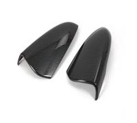 Wing Mirror Covers Caps Mirror Cover Wing Cap Sticker Exterior Door Rear View Case Trim For Hyundai For LAFESTA I20 I20N For BAYON 2020-2023 Replacement Covers for Car Mirrors (Color : Carbon)