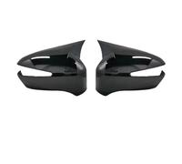 Wing Mirror Covers Car For Civic For 8th Gen 2006 2007 2008 2009 2010 2011 2012 Car Rearview Mirror Cover Side Wing Protect Frame Covers(Black One Pair)