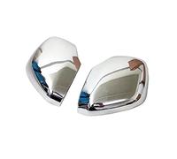 Wing Mirror Covers Car Rearview Mirror Cover 2Pcs Replacement for Patrol For Armada Y62 Accessories 2017 2018 2019 ABS Chromed Side Door Rearview Mirror Cover Trims Car Accessories (Color : Short