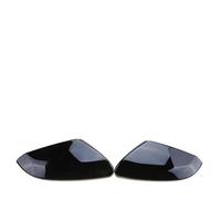 Wing Mirror Covers compatible with Civic For 10th 2016 2017 2018 2019 2020 Car Rearview Side Mirror Cover Wing Cap Sticker Rear View Case Trim Carbon Fiber (Carbon)(Gloss Black)