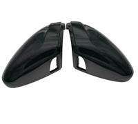 Wing Mirror Covers compatible with VW for Passat B8 for Variant for Arteon Caps 2016 2017 2018 2019 2020 (Glossy Pearl Black) 2pcs Black Side Mirror Covers (Has blind spot Hole)(Has blind spot Hole)