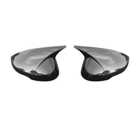 Wing Mirror Covers fits For Civic 11th Gen 2022 2023 Rearview Side Mirror Cover Wing Cap Sticker Exterior Door Rear View Case Trim(Gloss Black)(Carbon)