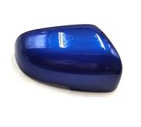 Wing Mirror Covers Fits for Great For Wall For Poer Auto Outside Reverse Mirrors Cover Cap Wing Door Side Mirror Housing Shell Wing Mirror Cover Cap(1X chrome right)(1X blue right)