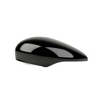 Wing Mirror Covers For Fiesta MK7 2009-2017 Black Side Rearview Mirror Cover Replacement Cap Housing Accessories Housing Replacement(Left)