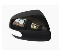 Wing Mirror Covers For Kia For Forte 2009-2017 Replace Reversing Mirrors Cover Rearview Mirror Housing With Lamp Type Wing Mirror Cover Cap(1X black right)