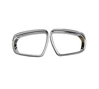 Wing Mirror Covers For Peugeot 3008 For GT 2016 2017 2018 2019 Car Styling 2pcs ABS Chrome Rearview Mirror Side Mirror Eyebrow Cover Trim Car Rearview Mirror Cover