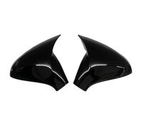 Wing Mirror Covers For Peugeot For 207 2006-2014 For 308 2006-2013 Car Side Door Rearview Mirror Cover Wing Cap Exterior Case(Glossy Black)