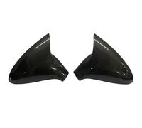 Wing Mirror Covers For Peugeot For 207 2006-2014 For 308 2006-2013 Car Side Door Rearview Mirror Cover Wing Cap Exterior Case(Carbon Look)