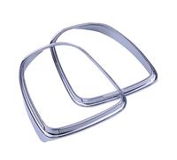 Wing Mirror Covers For Volvo XC60 XC90 2015 2016 2017 2018 Pair Of Chrome Plated Side Door Rain Rearview Mirror Guard Cover Trim Side Wing Mirror Cover Cap