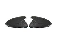 Wing Mirror Covers For VW For Golf 7 MK7 7.5 For GTI For Touran 2013-2020 Mirror Case Side Rear View Mirror Cover Caps Signals Wing Mirror Cover Cap(Carbon Fiber Pattern)