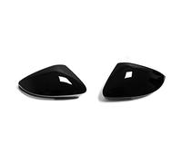 Wing Mirror Covers For VW For T-ROC 2017 2018 2019 Replacement Side Wing Mirror Caps Cover Car Rearview Mirror Cover (Color : Gloss black)