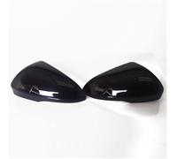Wing Mirror Covers MK4 For IV 2019-2022 2020 2021 Gloss Black Side Wing Rear View Rearview Mirror Cover Caps Replacement Shell Side Mirror Caps (Color : Black)