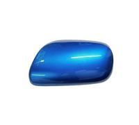 Wing Mirror Covers Rearview Mirror Cover Reverse Housing Shell For Toyota For Auris 2006 2007 2008 2009 2010 2011 2012(Blue metallic LH)