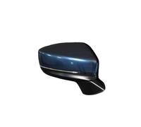 Wing Mirror Electric 8PINS 9PINS With LED Turn Signal Electric Light Folding Heating For MAZDA For CX5 For CX-5 2017-2020 Car Outer Rearview Side Mirror Assy Complete Wing Mirror(8PINS-Blue-RH)