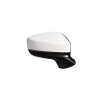 Wing Mirror Electric 8PINS 9PINS With LED Turn Signal Electric Light Folding Heating For MAZDA For CX5 For CX-5 2017-2020 Car Outer Rearview Side Mirror Assy Complete Wing Mirror(9PINS-White-RH)
