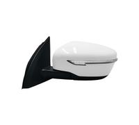 Wing Mirror Electric Car Exterior Door Rearview Side Mirror Assembly For Nissan For Qashqai 2010-2022 Rearview Mirror Assembly Car Accessories Complete Wing Mirror(5pin Left White b)