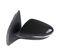 Wing Mirror Electric Car Rear View Mirror Assembly For VW For Golf 6 For A6 For MK6 2009-2013 Auto With Turn Singal Light Electric Adjustable Electric Adjustment(Only Left black)