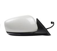 Wing Mirror Electric For Koleos 2015 2016 2017 2018 2019 Car Accessories Rearview Mirror Assy Auto Side Rear View Reverse Mirror Assembly Electric Adjustment(White Electric R)