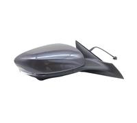 Wing Mirror Electric For MG5 6/9/11/13PIN Reversing Mirror Assembly Rearview Mirror Assembly Reflector Lens Housing Turn Signal For Car Accessories Wing Mirror Unit(Left 9pin Gray)