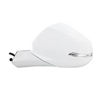 Wing Mirror For Chevy For Blazer 2019 2020 2021 2022 Car Side Mirror Auto Heated Lens Electric Folding Blind Spot Turn Signal Light Assembly Car Side Mirror Assembly(White Left)