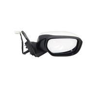 Wing Mirror For City 2008-2013 7PINS Side Rearview Mirror Assembly Turn Light Assy With Turn Signal(Silver-LH5)