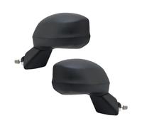 Wing Mirror For Civic 3 Wire Side Rearview Mirror Assembly Primer Black Manual Folding Door Mirror rearview mirror(1pair)