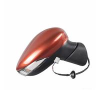 Wing Mirror For For Fiesta 2009 2010 2011 2012 2013 2014 2015 Car Side Rearview Mirror Assembly Lens Adjustment 5 Cables(1pcs orange right)